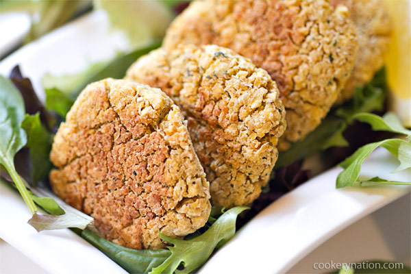 Homemade Chickpea Falafel