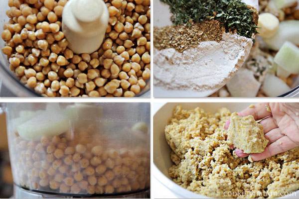 Homemade Chickpea Falafel