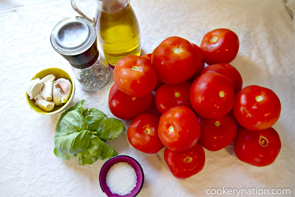 Gather your ingredients.