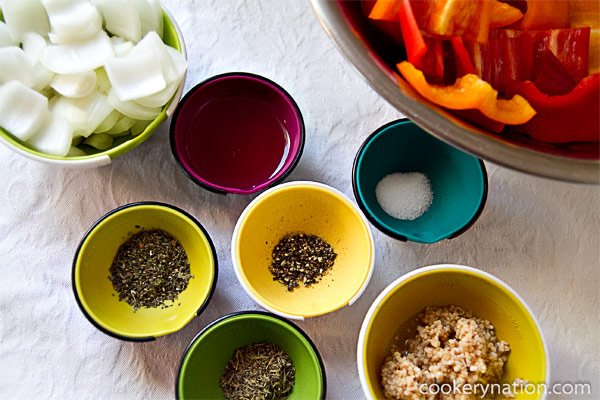 Gather your ingredients.