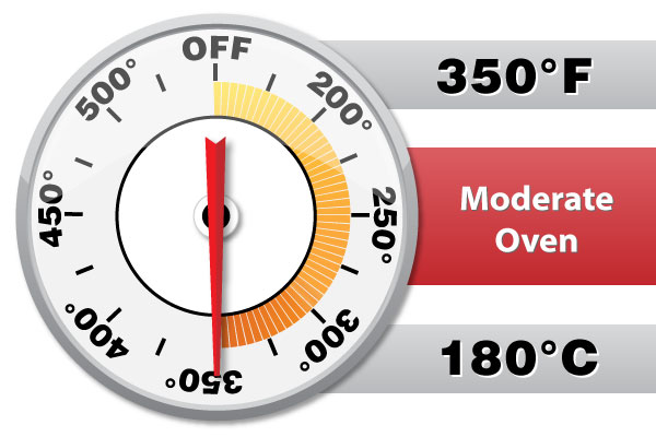 Preheat oven to 350 °F (180 °C).