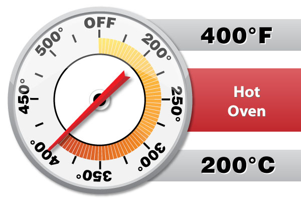 Preheat oven to 400 °F (200 °C).