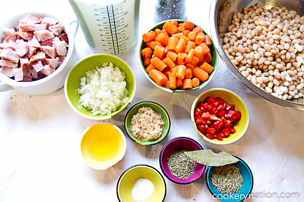 Gather your ingredients.