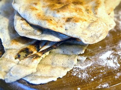 Homemade Naan