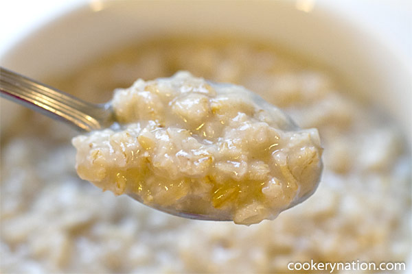 Hearty Homemade Oatmeal