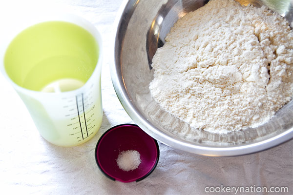 CornGather your ingredients. Tortillas