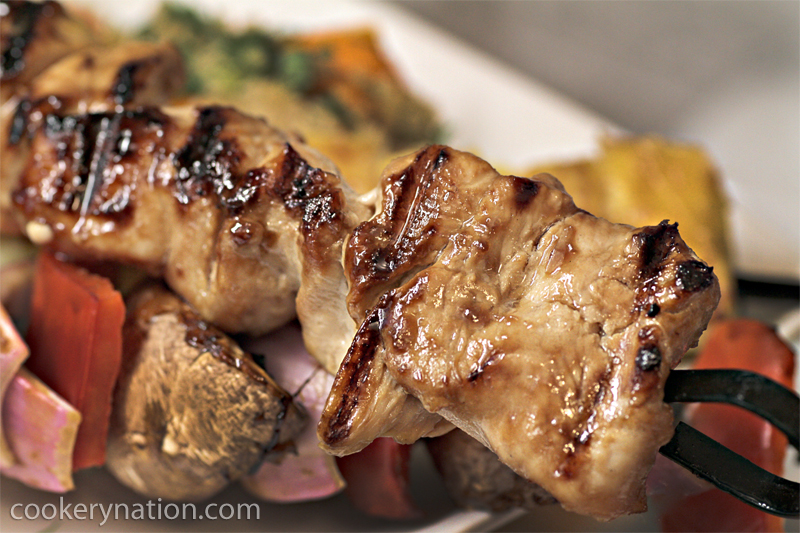 Grilled Chicken Kababs