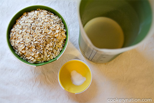 Gather all of your ingredients.