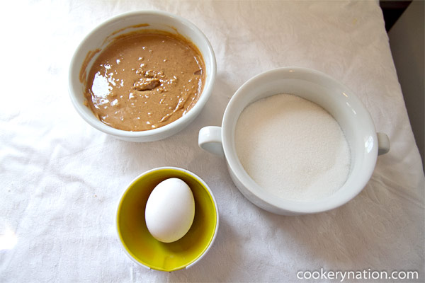 Gather your ingredients.