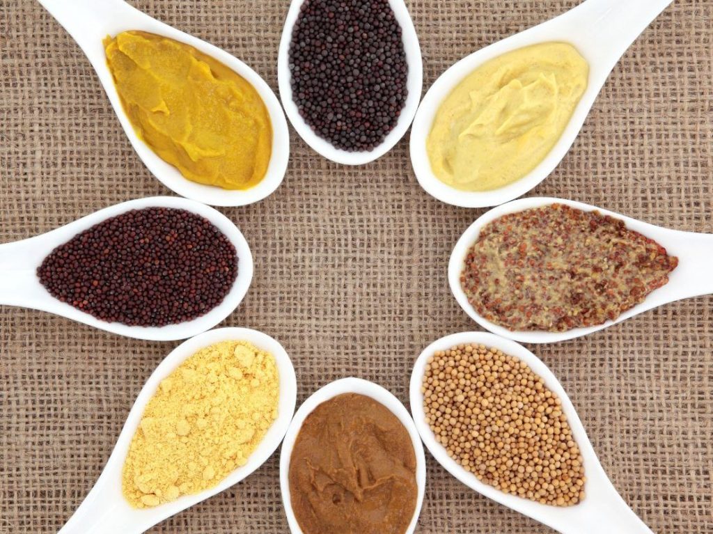 Different types of&nbsp;Mustard