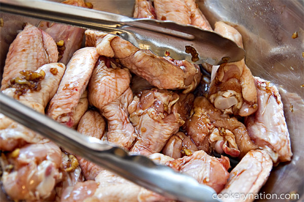 Cover the bowl and let it marinate in the fridge for 15 - 30 minutes. You can also do this in the morning or the night before and let it marinate until ready to cook.
